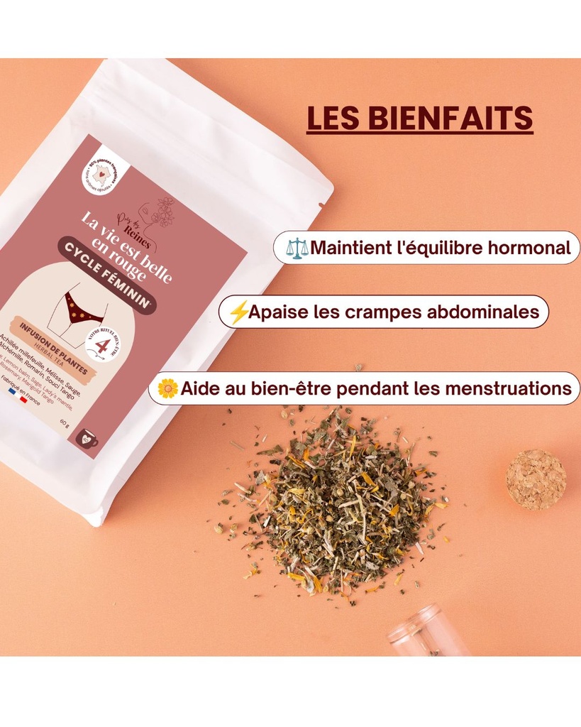 Infusion bio Règles douloureuses