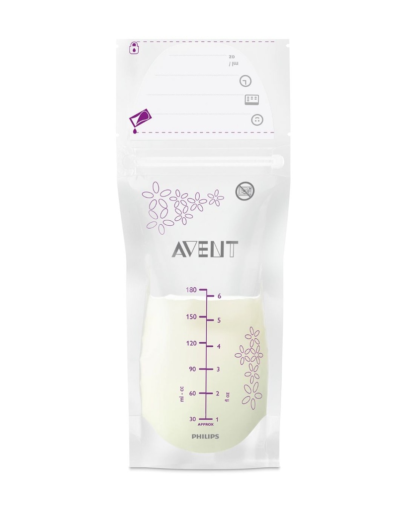 25 Sachets pour lait maternel