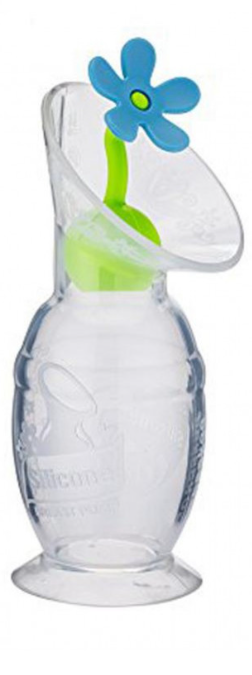 Recueil-lait Haakaa et son bouchon fleur